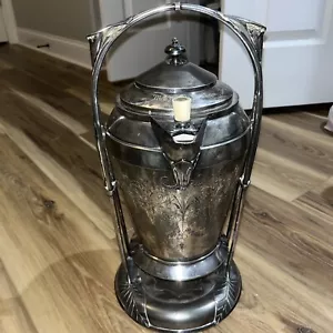 Antike Roger, Smith & Co. große kippbare Kaffee Tee Kanne Kanne klassisches Erbstück - Bild 1 von 9