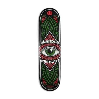 Element X Holz Dritte Auge Westgate 20.3cm Skateboard Deck - Bild 1 von 2