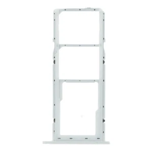 SIM Card Tray for Samsung Galaxy A11 Dual Card Version White Ori - Imagen 1 de 1