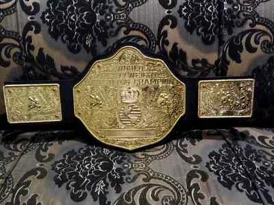 BIG GOLD World Heavyweight Championship Replica Tittle Belt Adult 6MM DieCasting - Image 1 of 4
