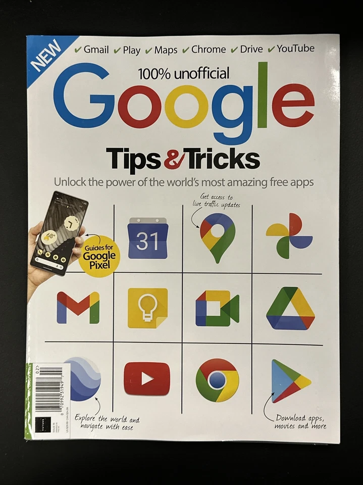 Google Tips And Tricks magazine Unlock The Power Issue 19 2023 - Image 1 of 1