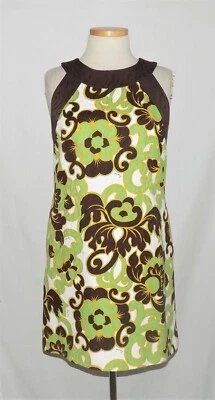 Vestido Vaina Mily Multicolor Estampado Cachemira Cuello Halter Lazo Espalda Sobre la Rodilla 10 Foto 1 de 4