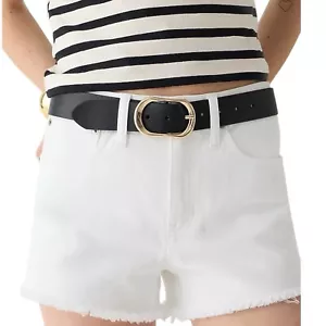 J Crew Damen-Shorts weiß entspannt 3-Zoll-Innennaht roher Saum Größe 27 - Bild 1 von 15