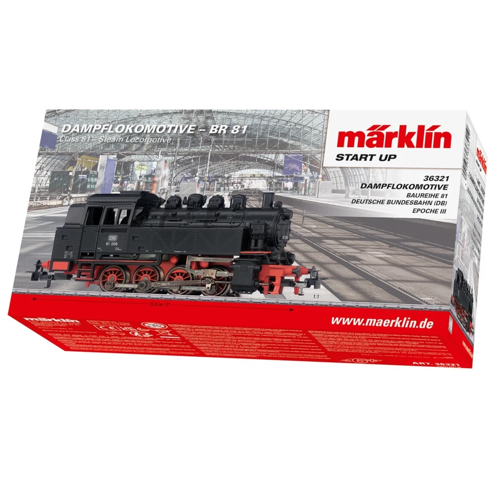 Märklin H0 36321 - Start up Tenderlokomotive Baureihe 81, Ep. III   Neuware - Bild 1 von 1