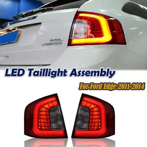 For Ford Edge Red LED Rear Taillight Assembly Tail Lamps 2011 2012 2013 2014 DNN - Picture 1 of 8