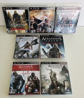 PS3 Assassin's Creed Black Flag Revelations  set of 7 games Playstation3 - Image 1 of 4