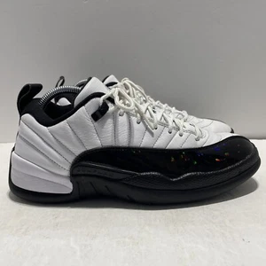 Nike Air Jordan 12 Retro Low 25 Years in China Size 8.5 DO8726-100 Black White - Picture 1 of 20