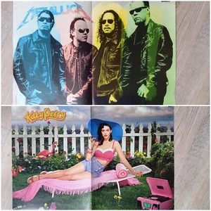 Katy Perry Metallica Poster Sammlung Gr. M - Bild 1 von 3