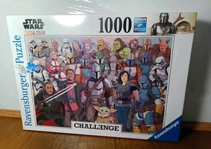 Ravensburger Star Wars Mandalorian  1000 Piece Puzzle Disney New Sealed - Picture 1 of 7