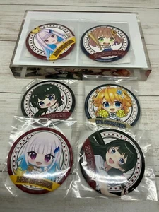 V-tuber Nijisanji Baseball Collab Himawari Mito Lize Era Can Badge 6pcs Japan - Picture 1 of 8