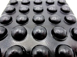 Parachoques de goma adhesivo para puerta de gabinete, almohadilla de 7/16", mide 3/16" de alto, adhesivo duradero - Imagen 1 de 12