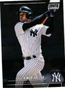 2022 TOPPS STADIUM CLUB CHROME # 314 - ISIAH KINER-FALEFA - NEW YORK YANKEES - Picture 1 of 2