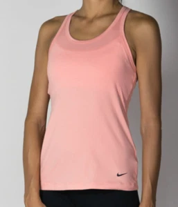 Nike Womens Tank X/Small Pink Yoga Gym Get Fit Training Fitness AT0586-606 - Picture 1 of 2