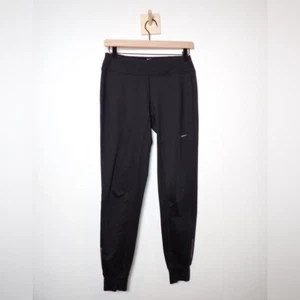 Nike Dri-Fit Super Soft Black Running Joggers with Reflective Detail size XS - Picture 1 of 10