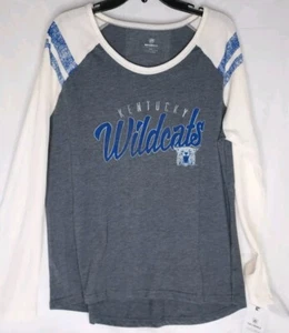 UK Kentucky Wildcats Top of the World Gray LS Tee Shirt Women's XXL. New w Tags - Picture 1 of 8