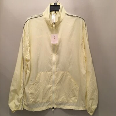 Fabletics Jacket Windbreaker Oversize Flyweight Women Large Light Yellow Reflect - Image 1 of 4