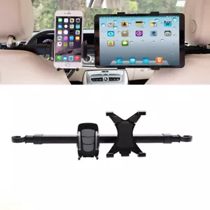 Car Headrest Back Seat Holder 360° Adjustable Foldable for Tablet Phone Mount - Picture 1 of 13