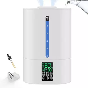 6L Humidifiers for Bedroom Large Room Home, Cool and Warm Humidifier for Baby an - Picture 1 of 9