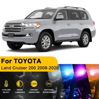 Luces interiores LED para Toyota Land Cruiser 200 LEXUS LX570 2008-2020 + HERRAMIENTA Foto 1 de 4