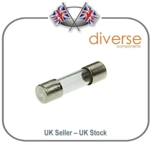 Glass Slow Blow/Time Lag Fuse 20x5mm 1.25A - Picture 1 of 1