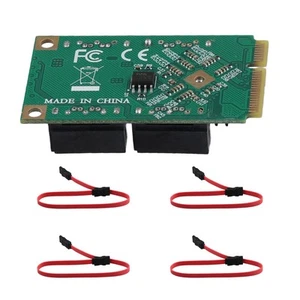 Adaptateur D'Extension PCIE Vers SATA Carte D'Extension Pleine Hauteur MPCI9708 - Photo 1/7