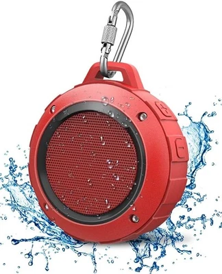 Outdoor Waterproof Bluetooth Speaker, Wireless Portable Mini Shower Travel Sp... - Image 1 of 4