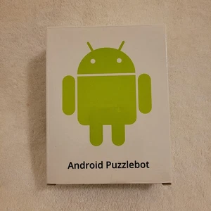 Google Advertising ANDROID PUZZLEBOT Limited Edition LEGO-type Brick Toy New - Picture 1 of 4