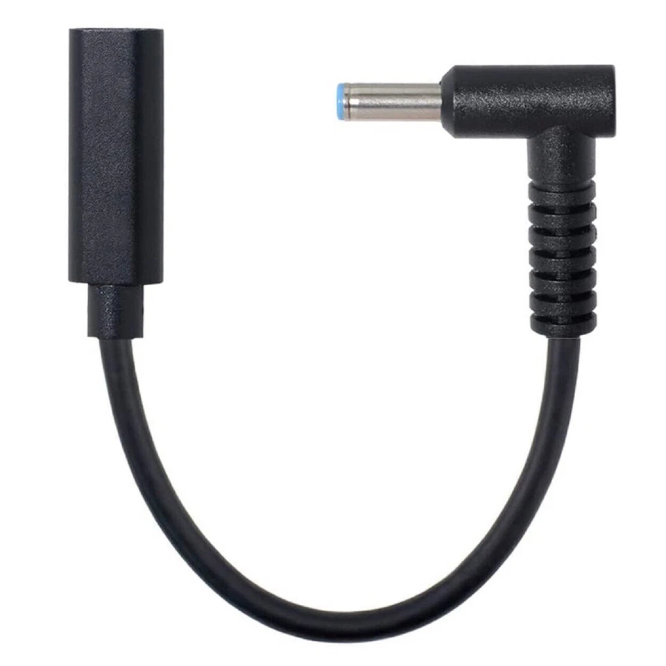 Type-c female to DC 4.5mm x 3.0mm Power PD Fast Charge Cable For HP Laptop D - Image 1 of 4