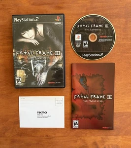 Fatal Frame III The Tormented (Playstation 2 PS2) COMO NUEVO CIB Completo con Tarjeta Reg - Imagen 1 de 5
