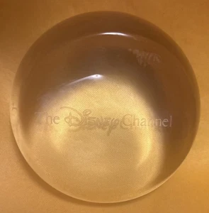 Disney Channel Logo Paperweight Desk Display Promo Merch Vintage RARE - Picture 1 of 4