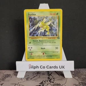 Scyther 26/64 Jungle Set Pokemon Card WOTC - Picture 1 of 2
