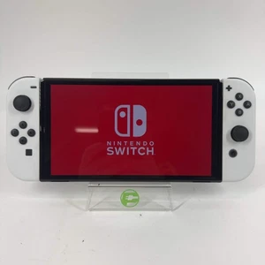 Nintendo Switch OLED Videospielkonsole nur HEG-001 Weiß - Bild 1 von 7