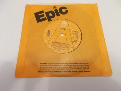 ABBA - SUMMER NIGHT CITY - RARE PROMO UK 7" SINGLE - Image 1 of 4