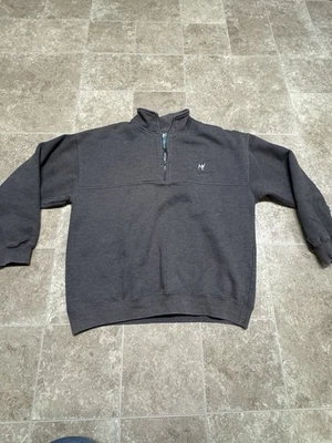 Big Dogs Quarter Zip Sweatshirt Pullover Size Small  - Image 1 of 4