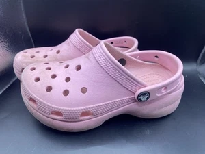 Crocs Classic Bae Clog Pink Size 5 - Picture 1 of 10