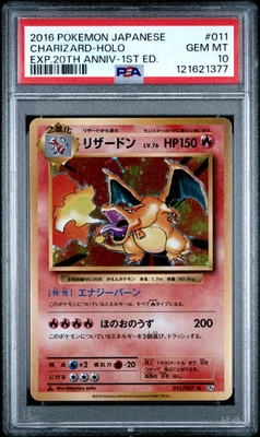 PSA 10 - Charizard Holo 011/087 XY CP6 20th Anniversary 1st Edition - Pokemon - Image 1 of 4