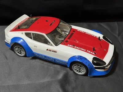 Vintage Kyosho 1/10 GP10 Touring Car with Fairlady 240Z Body Used Made in Japan - Image 1 of 4