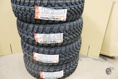 MUDSTAR RADIAL M/T 165/65R14 79S ×4 DOT Tires Snow Mud from Japan 165 65 14 Tire - Image 1 of 4