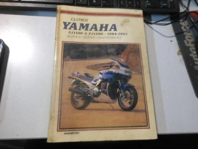 Clymer Service Repair Maintenance Manual Yamaha 84-93 FJ1100 FJ1200 M397 - Image 1 of 4