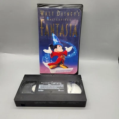 Walt Disney's Masterpiece Fantasia VHS Clamshell G Rated Home Video NTSC Family - Image 1 of 4