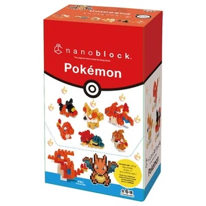 Pokemon Nanoblock Fire Type BOX of 6 Anime Figure No.0000 - Picture 1 of 3