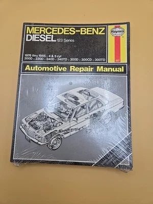 Manual de reparación Haynes Mercedes-Benz diésel serie 123 1976-1985  Foto 1 de 3