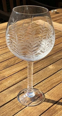 Balão de palma gravado Tommy Bahama copo de vinho tinto, NOVO - Imagem 1 de 4