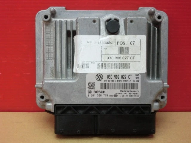 Centralina motore VW Scirocco 03C906027CT 0261S06719 2012y ECU OEM - Immagine 1 di 4