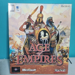 Age of empires für Mac. Seltener Macsoft. Nur Originalverpackt MAC!! Spiel Ist Sealed - Bild 1 von 9