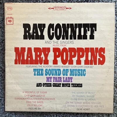 Music From Mary Poppins, The Sound of Music, My Fair Lady by Ray Conniff LP - Image 1 of 4