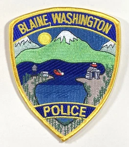 Blaine Washington Police Patch - Bild 1 von 1