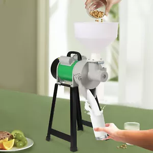 Molinillo eléctrico Molino Grano Maíz Trigo Alimentación/Harina Seco Húmedo Cereal Máquina + Embudo - Imagen 1 de 20