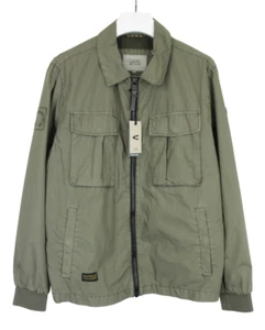 CAMEL ACTIVE Jacke Herren (EU) 56 halb gefüttert Military grün Full Zip Kragen - Bild 1 von 13