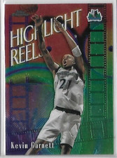 1999-00 Topps Chrome Highlight Reels Kevin Garnett #HR3 Minnesota Timberwolves